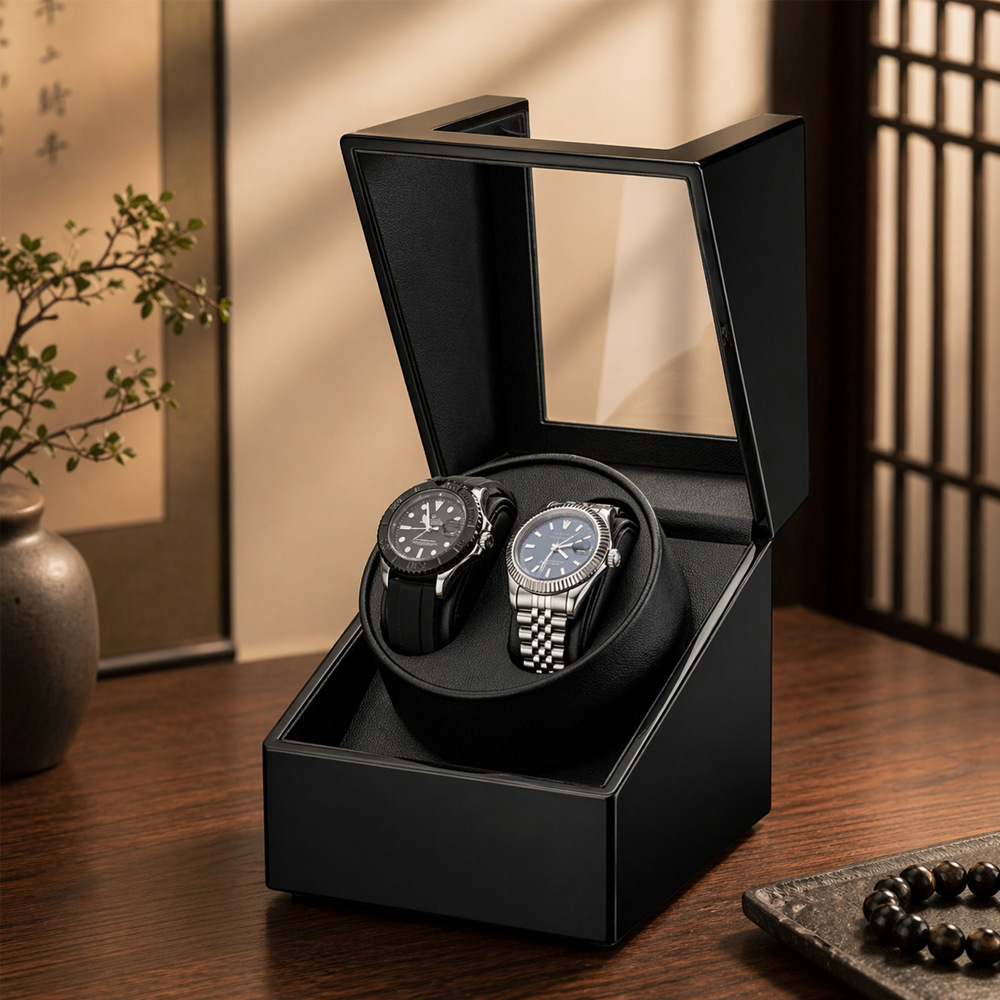 Luxury Watch Winder Box - Boîte à remontoir de montres de