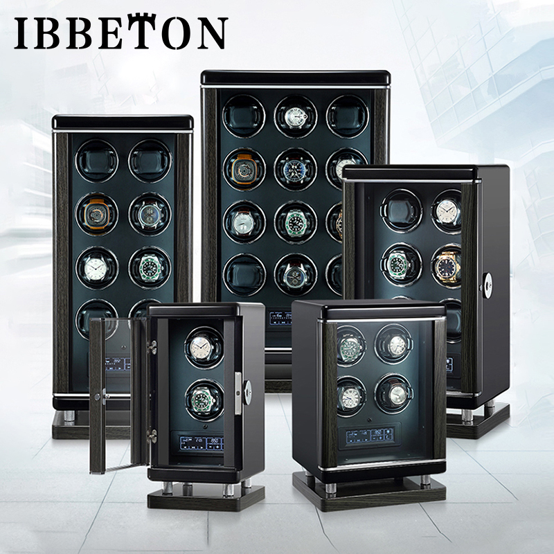 Luxury Watch Winder Box - IBBETON Boîte de rangement de luxe