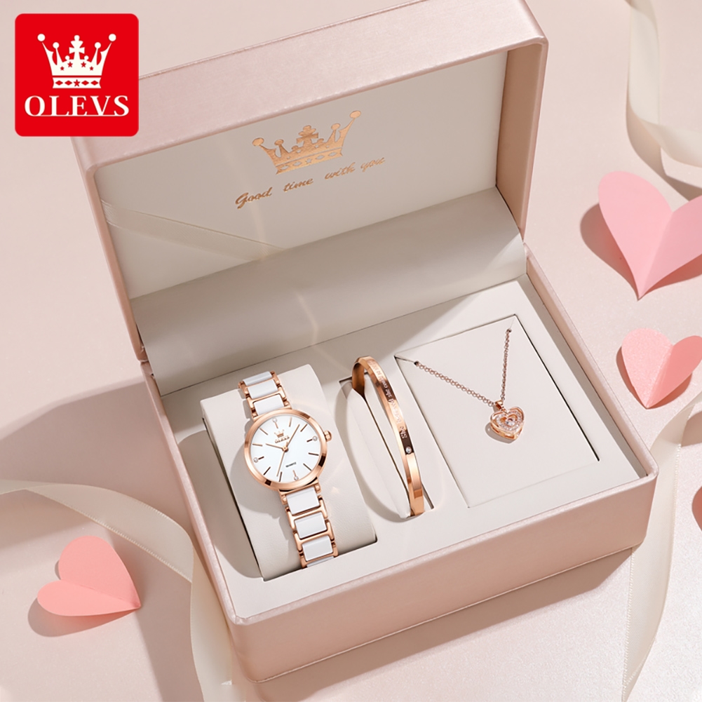 Luxury Watches - OLEVS femmes montre 5877 luxe élégant