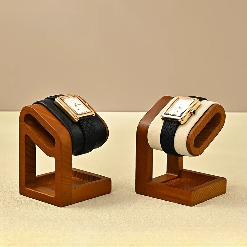 Luxury Watch Boutique - Présentoir de Luxe en Bois Massif