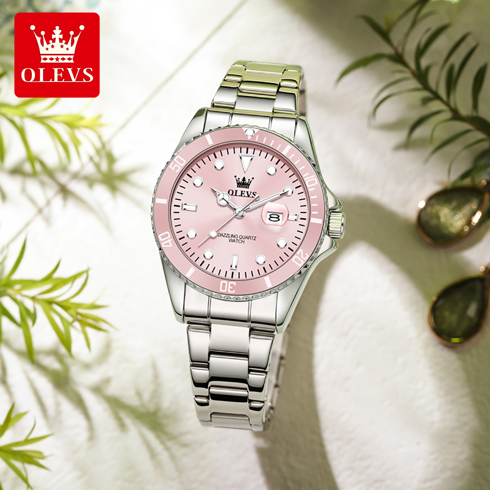 Luxury Watch Green - OLEVS – montres de luxe à
