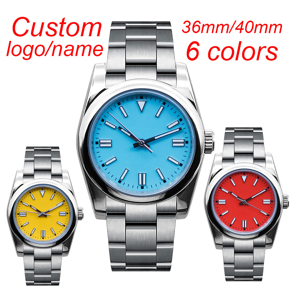Luxury Watch Logo - Montre automatique mécanique pour homme 36