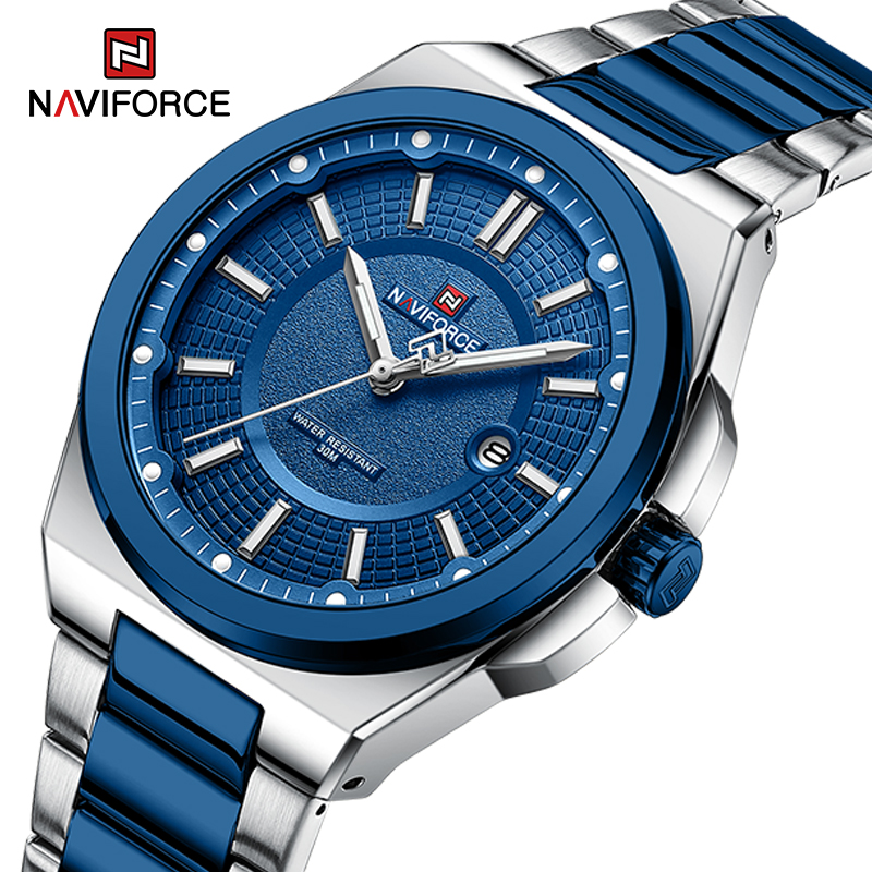 Field Watch Military - Montre à quartz pour homme NAVIFORCE,