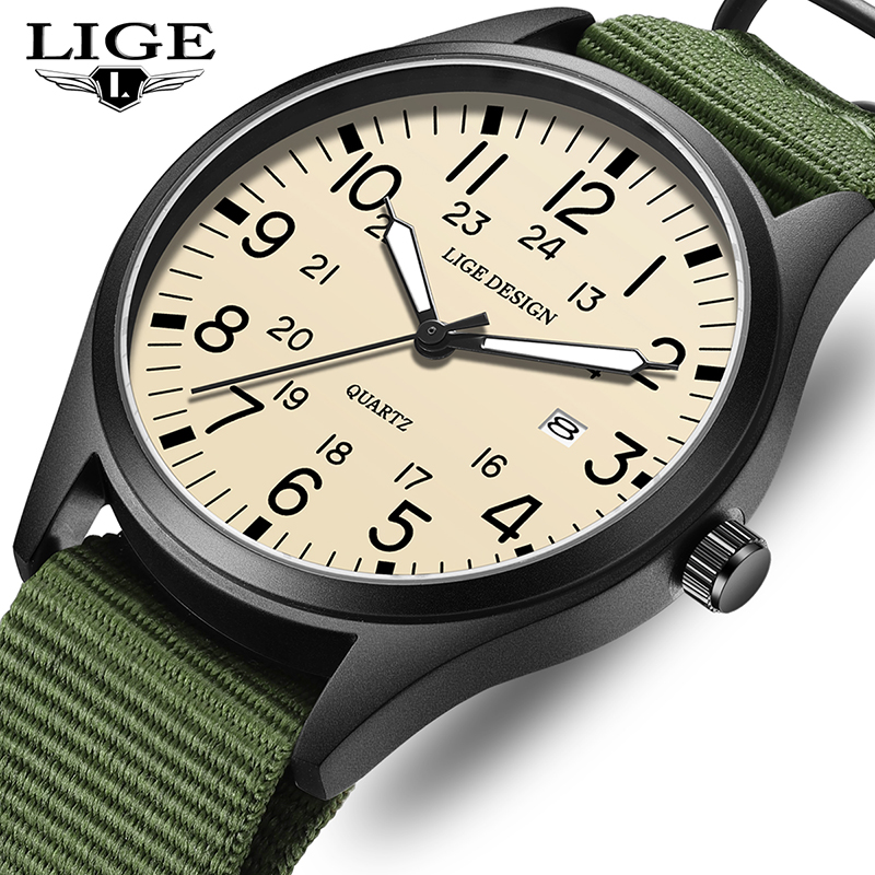 Luxury Watch Green - LIGE 2025 TOP nouvelle Montre-bracelet à