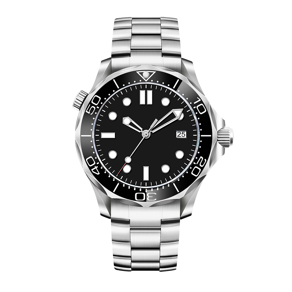 Luxury Watch Logo - Montre nh35 avec Logo personnalisé, cadran