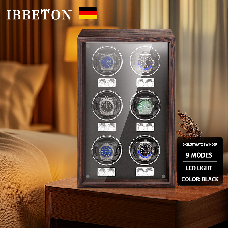 Luxury Watch Winder Box - IBBETON Marque de luxe montres en