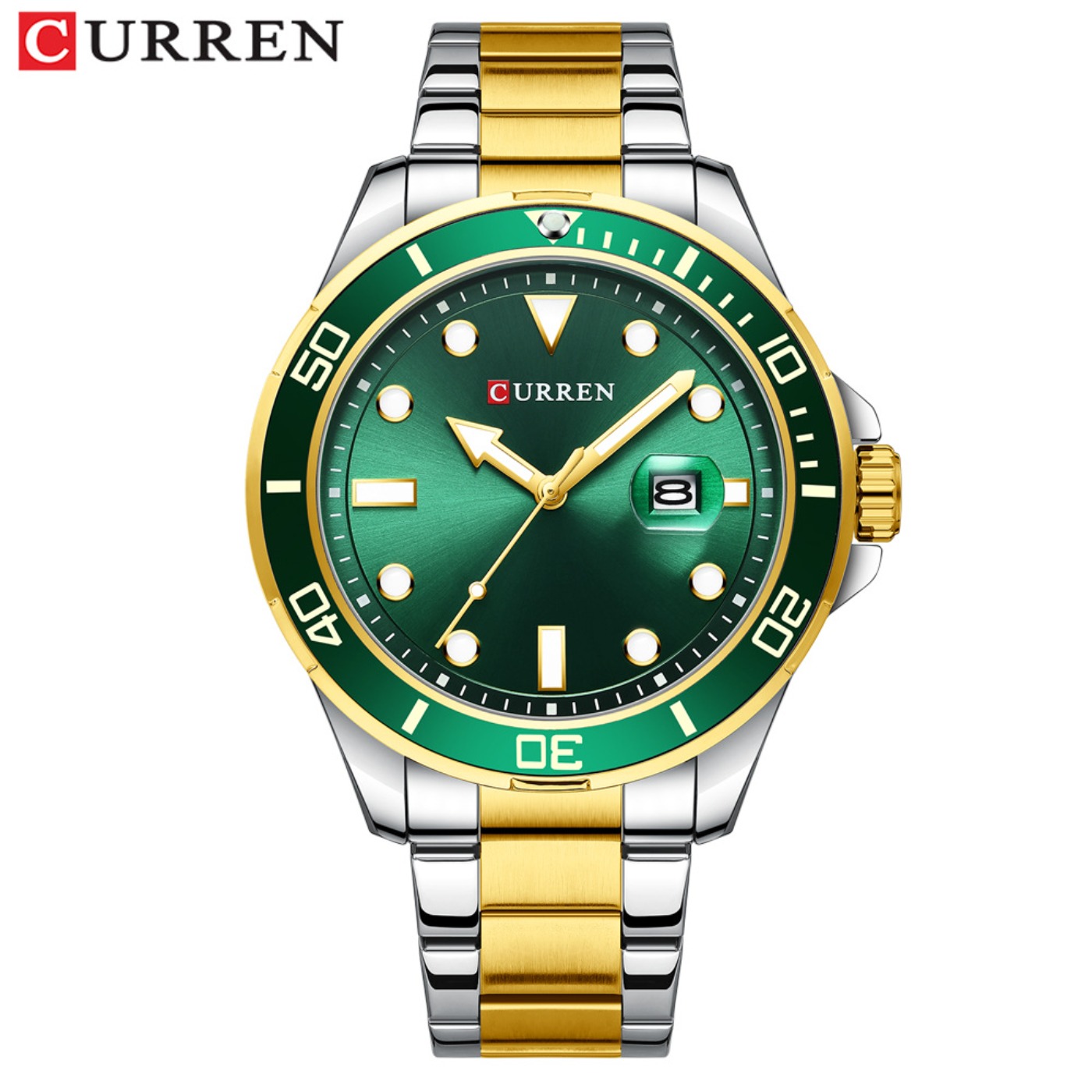 CURREN Nouvelle Série Green Wa - Luxury Watch Green avis et prix