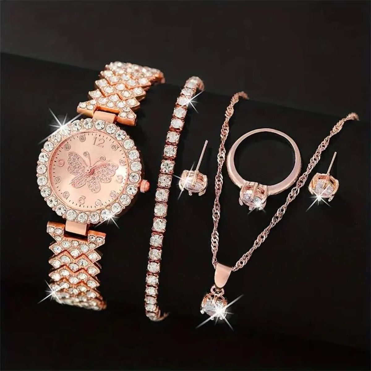 Ensemble de 6 montres à quartz - Luxury Watch Travel Case avis et prix