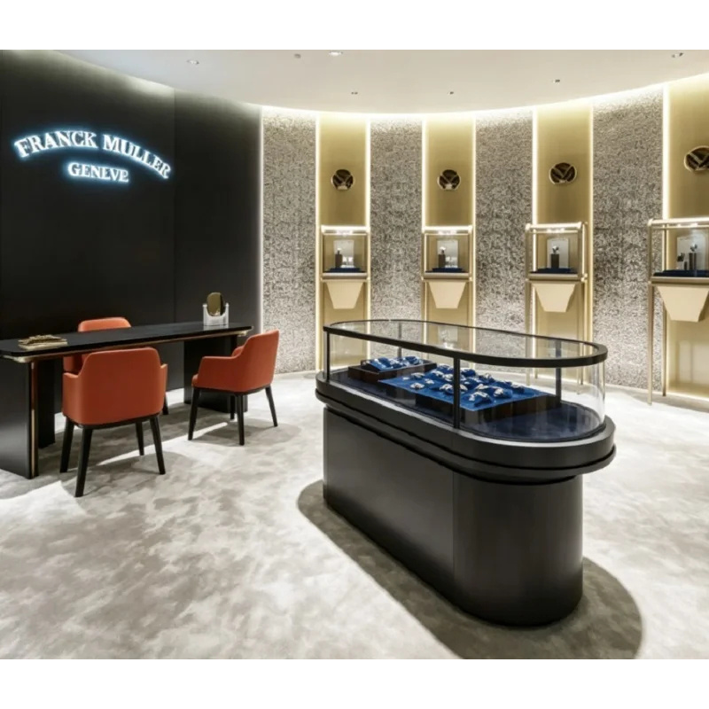 Vitrine de présentation de mon - Luxury Watch Boutique avis et prix