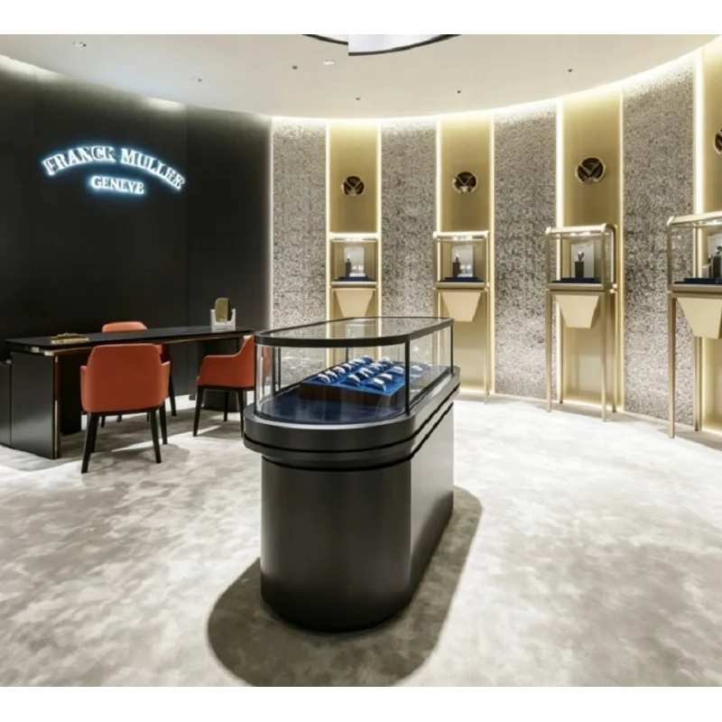 Vitrine de présentation de mon - Luxury Watch Boutique avis et prix