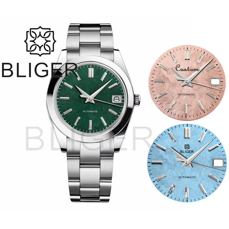 BLIGER 36mm39mm logo personnal - Luxury Watch Green Dial avis et prix