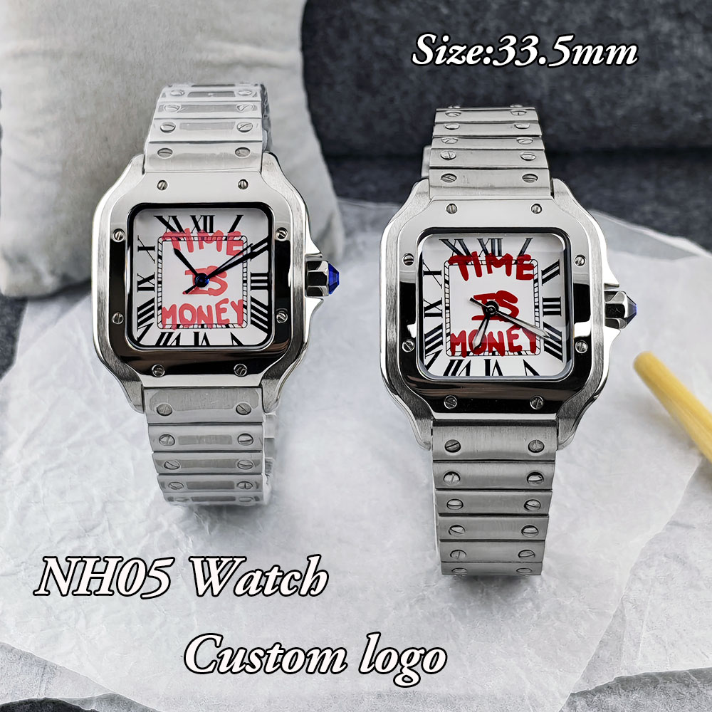 Nouvelle montre carrée NH05, m - Luxury Watch Logo avis et prix