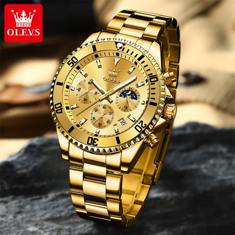 OLEVS montre hommes Top marque - Zen Luxury Watch avis et prix