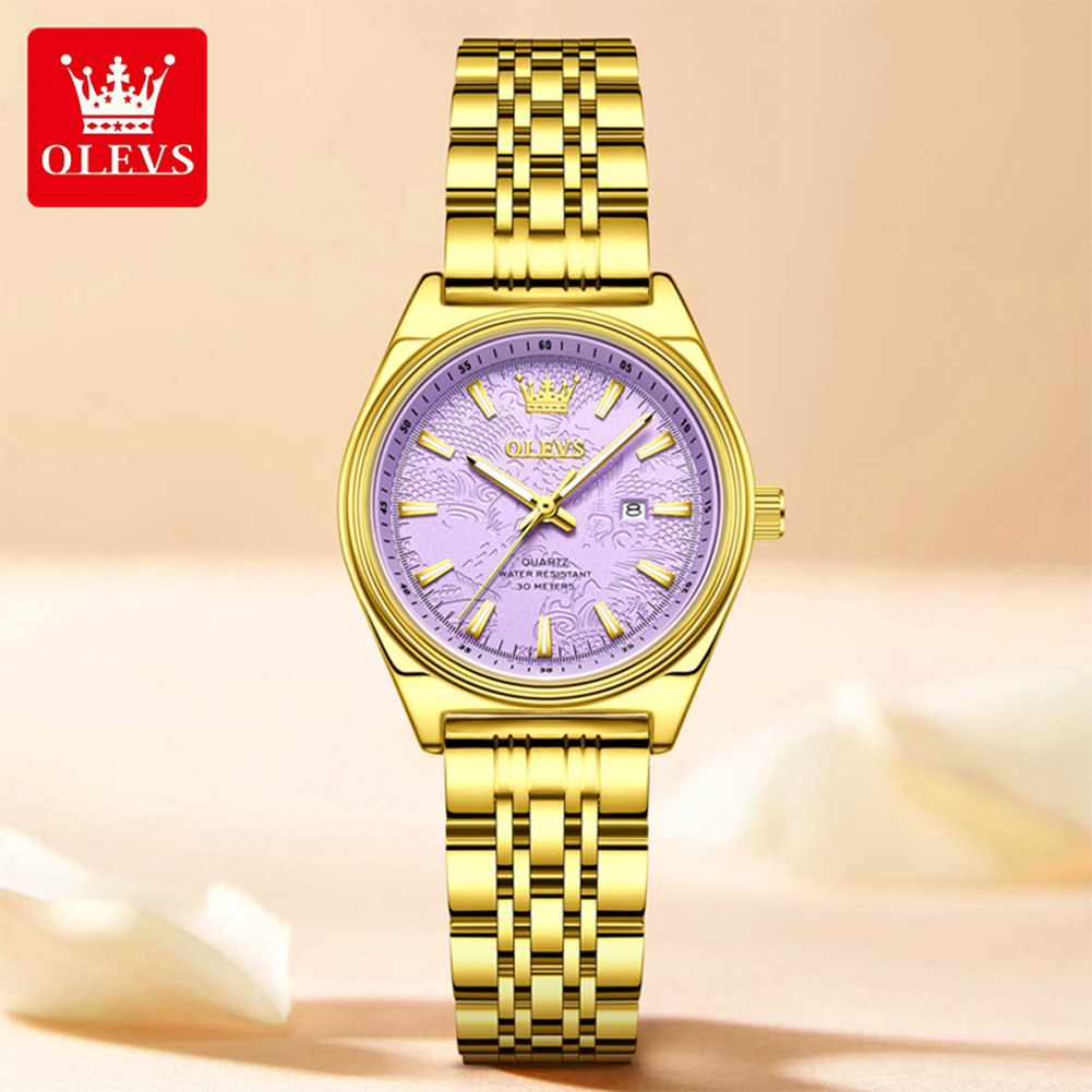 OLEVS marque de luxe montre en - Luxury Watch Green avis et prix