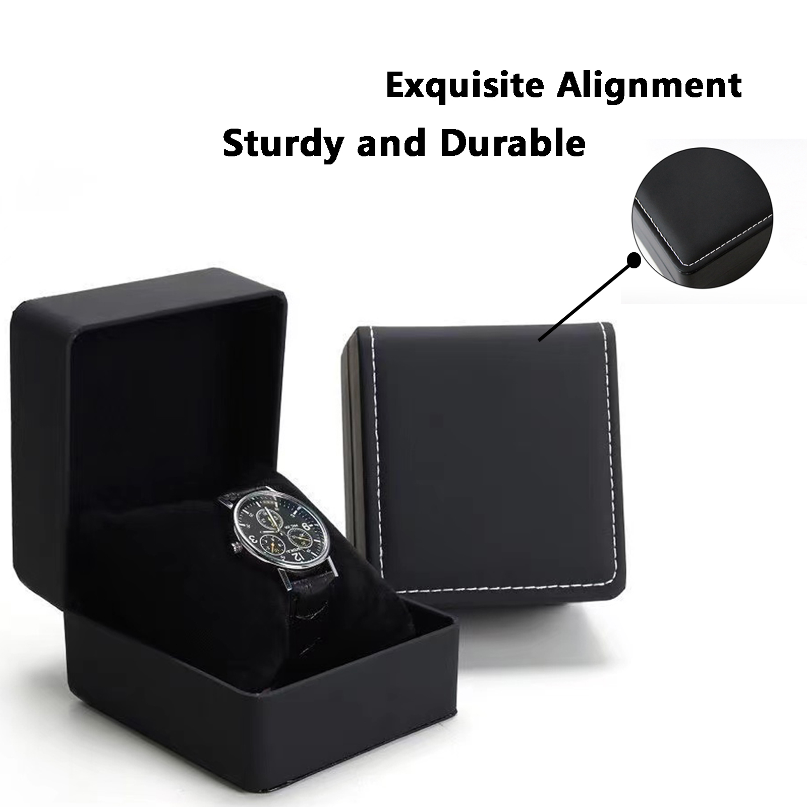 Lnofxas – coffret cadeau noir  - Luxury Watch Travel Case avis et prix