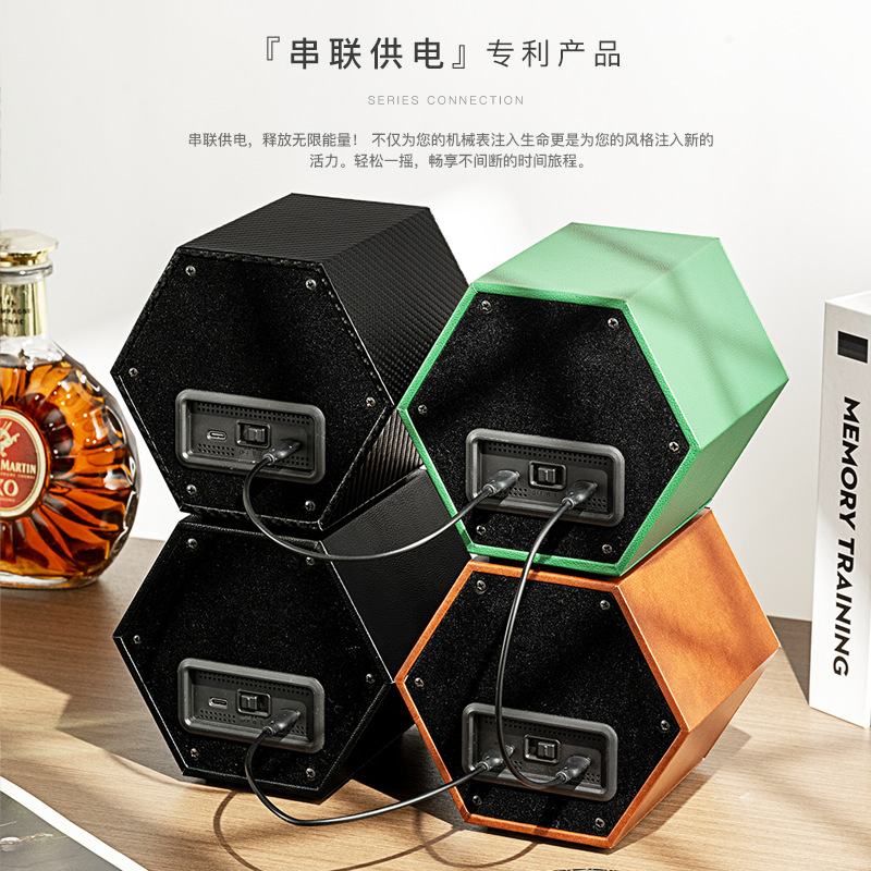 Remontoir de montre en cuir, M - Luxury Watch Winder Box avis et prix