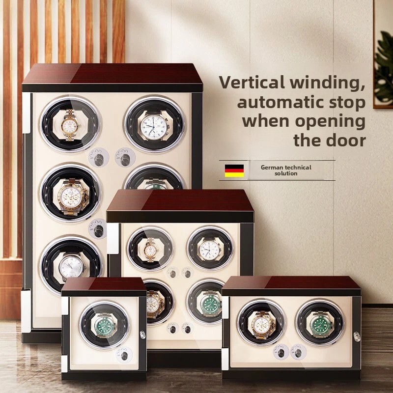 Boîte à remontoir de montre au - Luxury Watch Winder Box avis et prix
