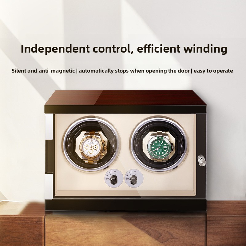 Boîte à remontoir de montre au - Luxury Watch Winder Box avis et prix