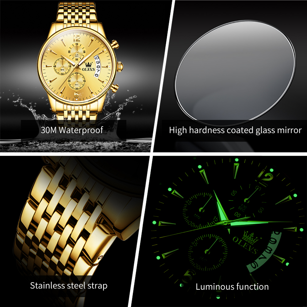 OLEVS marque de luxe montre à  - Zen Luxury Watch avis et prix