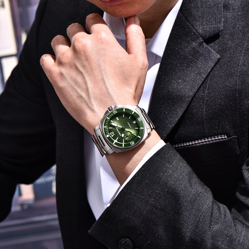 Montre pour homme PAGANI DESIG - Luxury Watch Green Dial avis et prix
