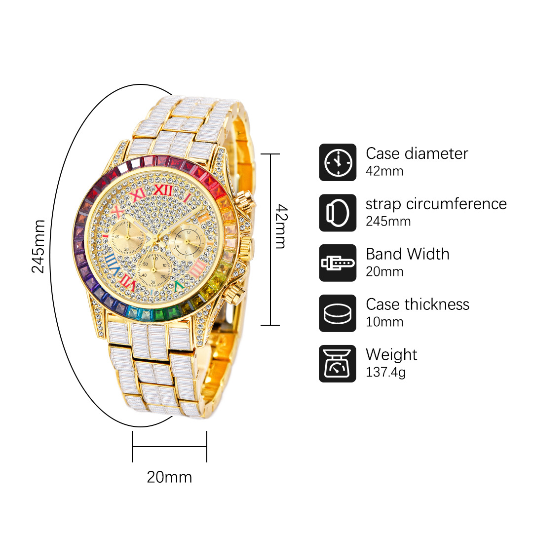 MISSFOX-Montre Glacée de Luxe  - Zen Luxury Watch avis et prix