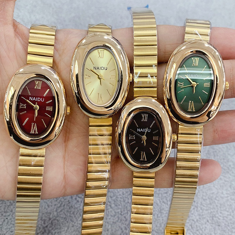 Marque de luxe or ovale femmes - Luxury Watch Green avis et prix