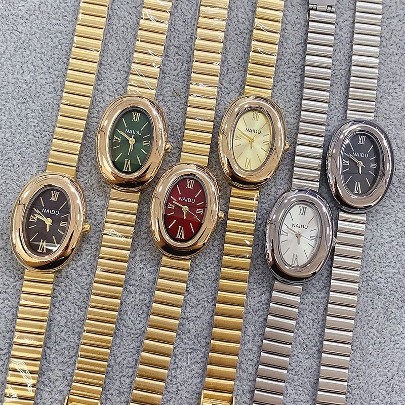 Marque de luxe or ovale femmes - Luxury Watch Green avis et prix