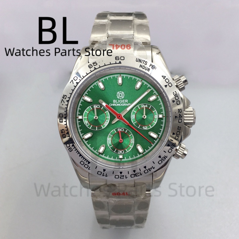 Montre pour homme BLIGER 39 mm - Luxury Watch Green Dial avis et prix
