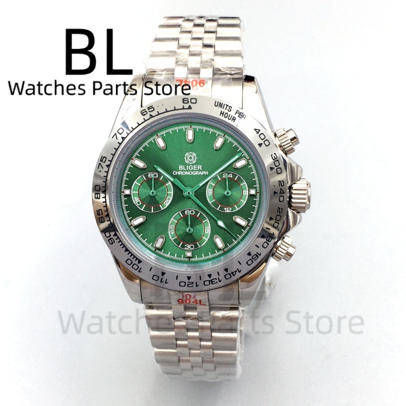 Montre pour homme BLIGER 39 mm - Luxury Watch Green Dial avis et prix