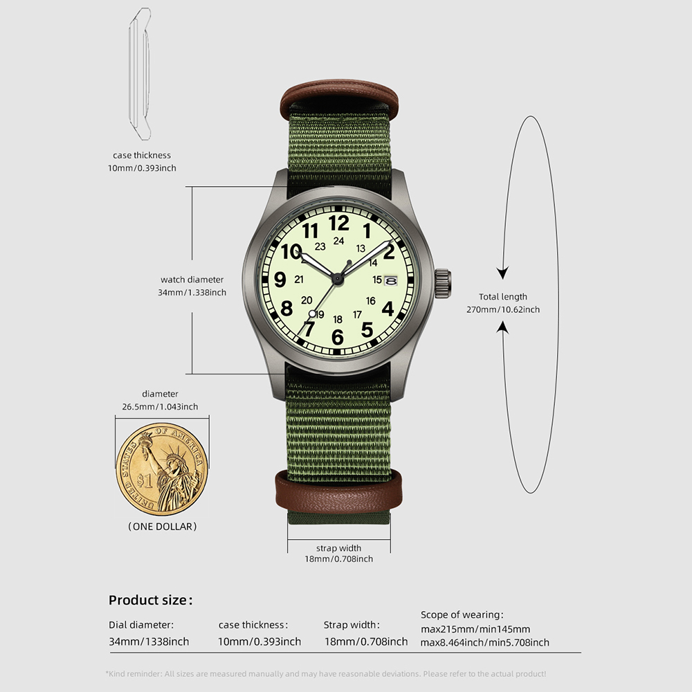 Montre de terrain TPW pour fem - Field Watch Military avis et prix