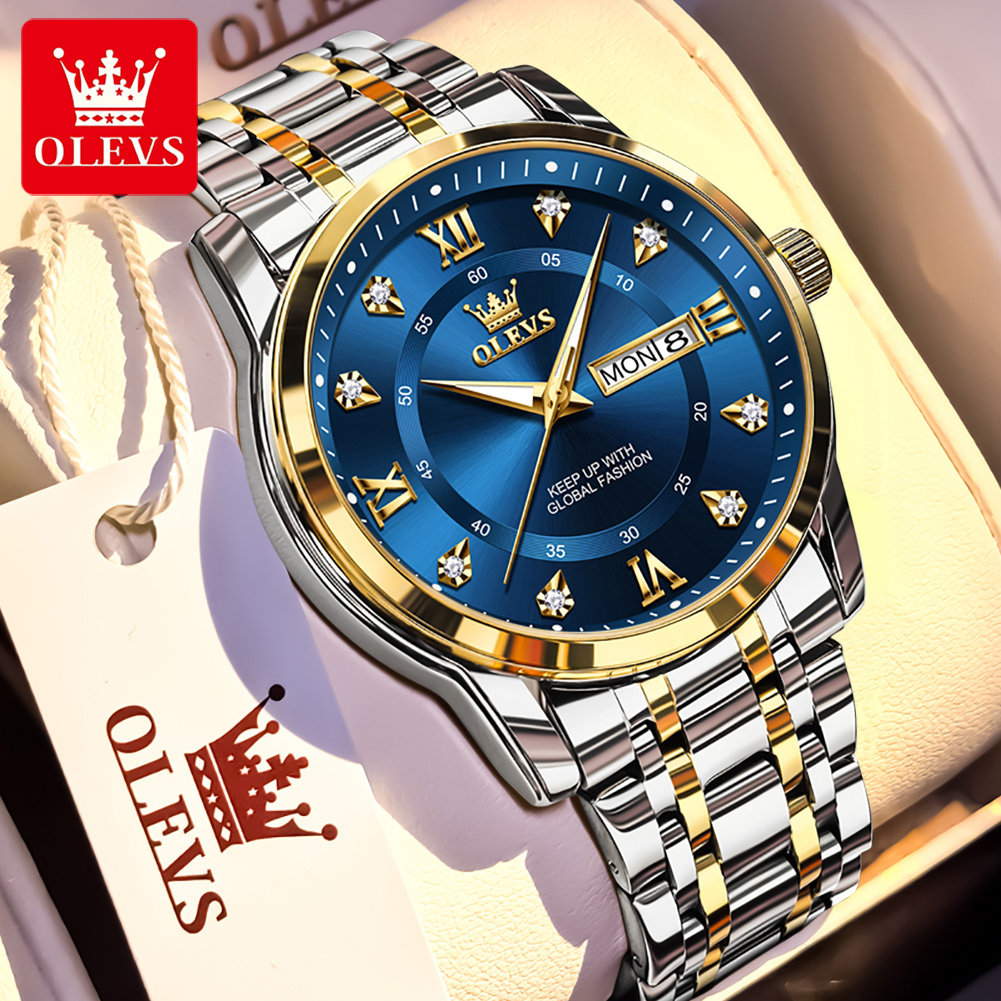 OLEVS marque mode hommes montr - Zen Luxury Watch avis et prix