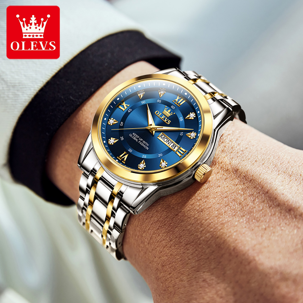 OLEVS marque mode hommes montr - Zen Luxury Watch avis et prix