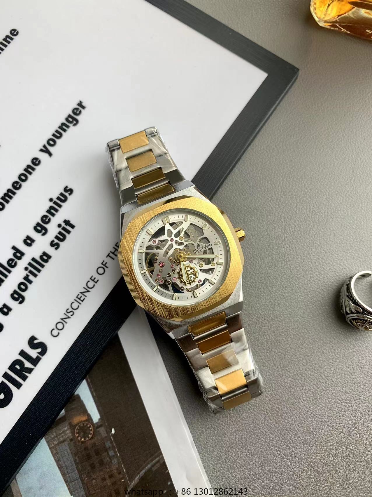 Bande d'acier étanche personna - Luxury Watch Green avis et prix