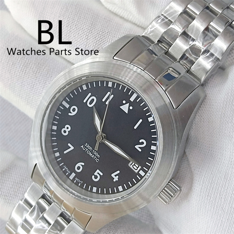 BLIGER 36mm/39mm Style pilote  - Luxury Watch Green Dial avis et prix