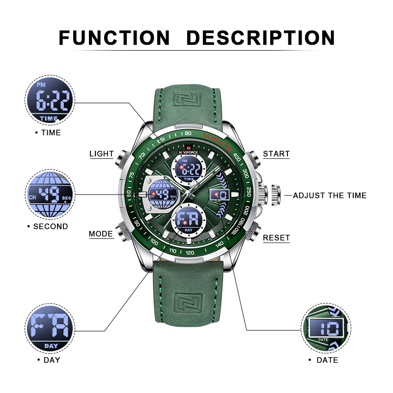 NAVIFORCE – montre de Sport po - Field Watch Military avis et prix