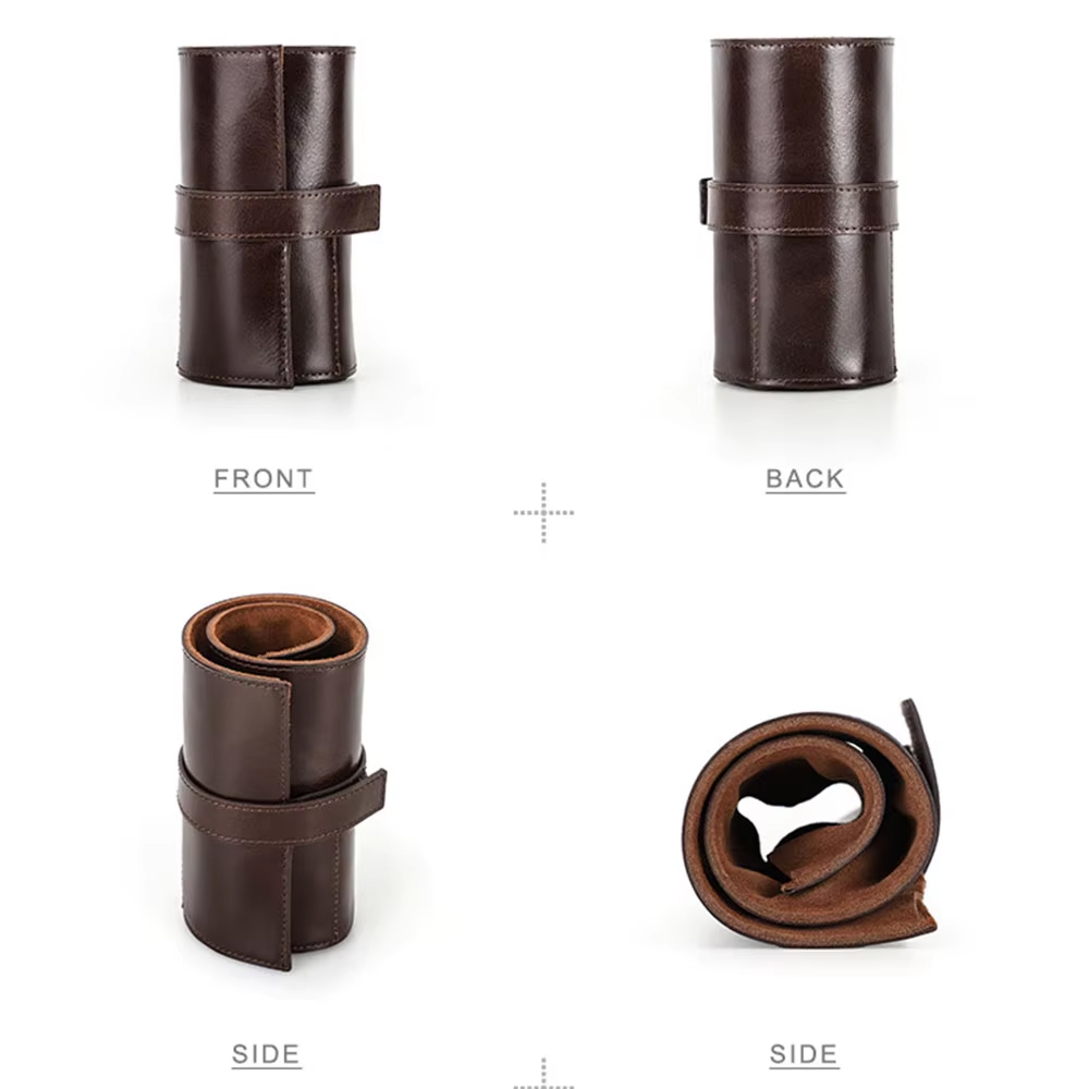 Étui à montres en cuir de vach - Luxury Watch Travel Case avis et prix